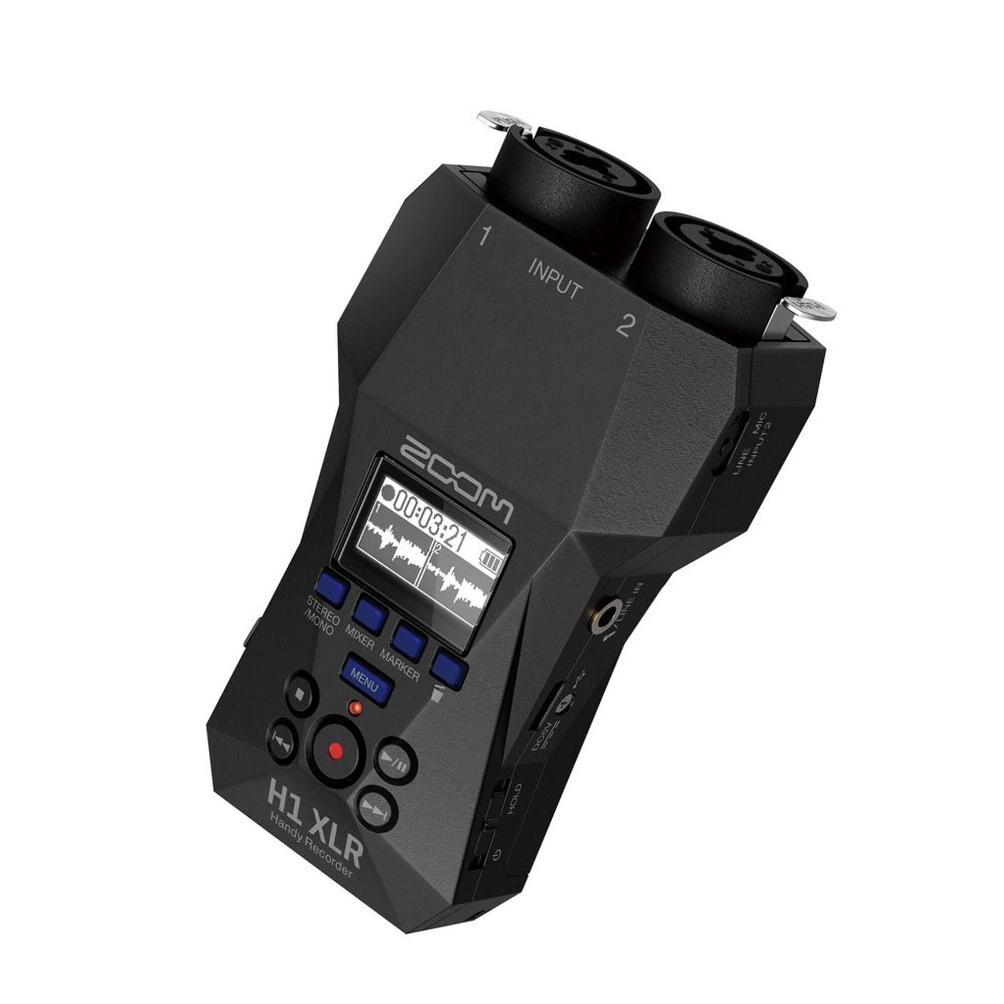 Zoom H1 XLR Portable Audio Recorder for Video Black ZH1XLR - Best Buy