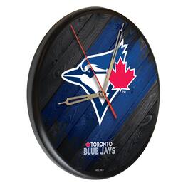 Holland Bar Stool Co. - Toronto Blue Jays 13" Solid Wood Clock - Multicolor