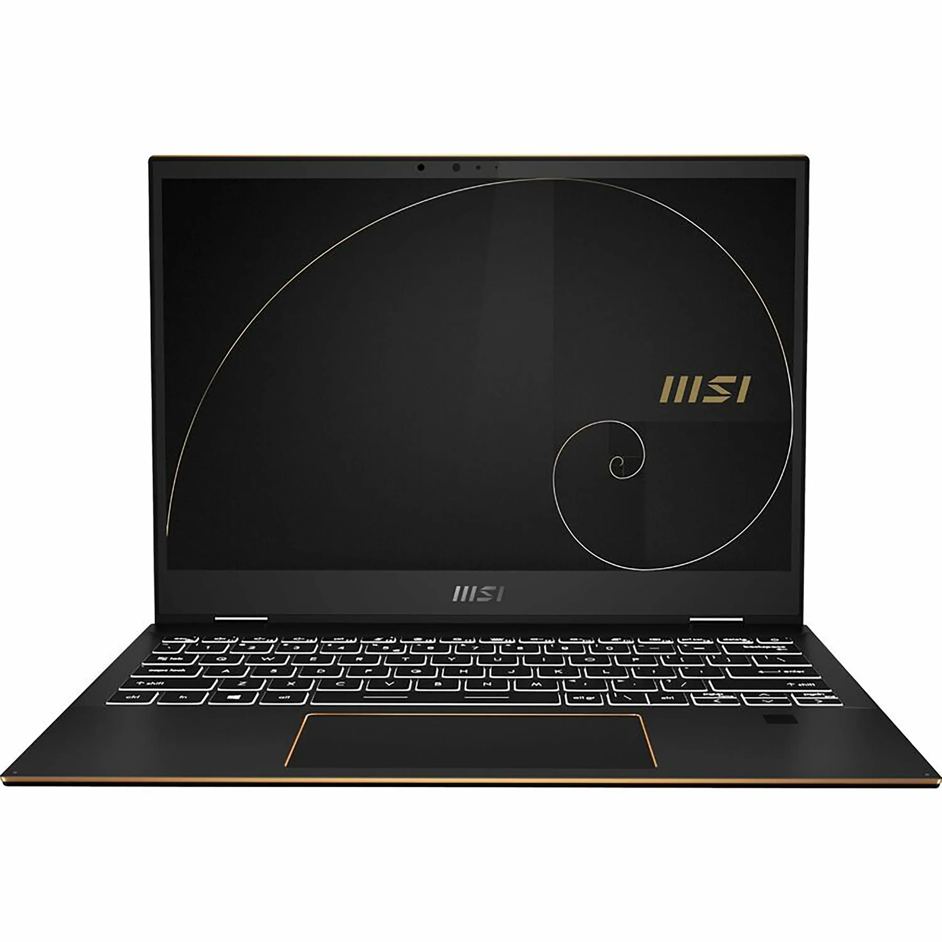 MSI - Summit 2-in-1 13.4" Touchscreen Laptop - Intel Core i7 1360P with 16GB Memory - 1TB SSD - Ink Black