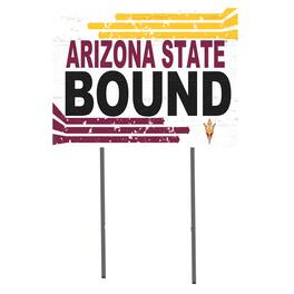 Jardine - Arizona State Sun Devils 18'' x 24'' Bound Yard Sign - White