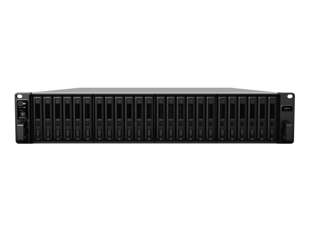 Synology - FlashStation FS3410 Diskless System Network Storage - Black