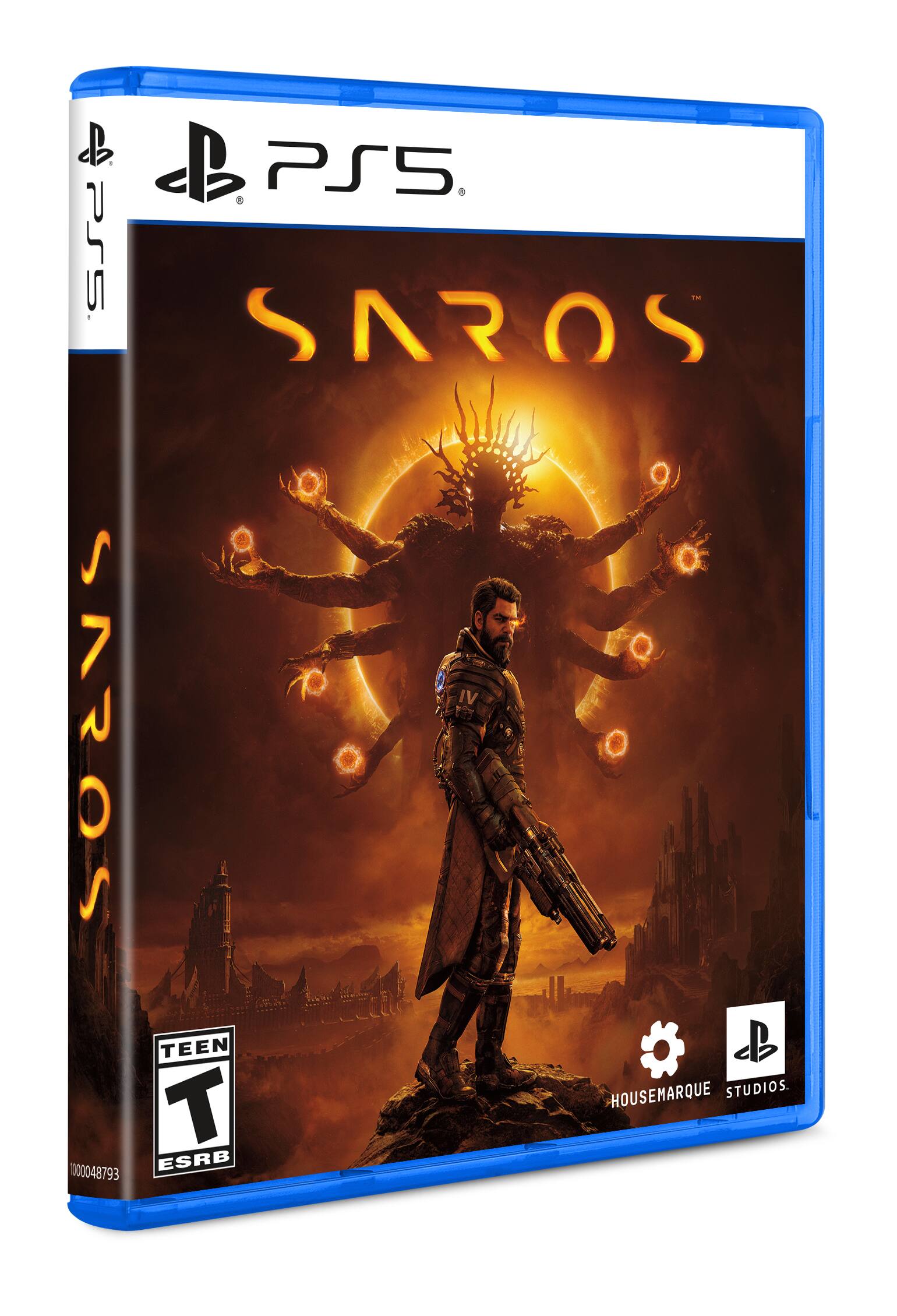 PS5  
SAROS  
TEEN  
ESRB 1000048793  
HOUSEMARQUE STUDIOS