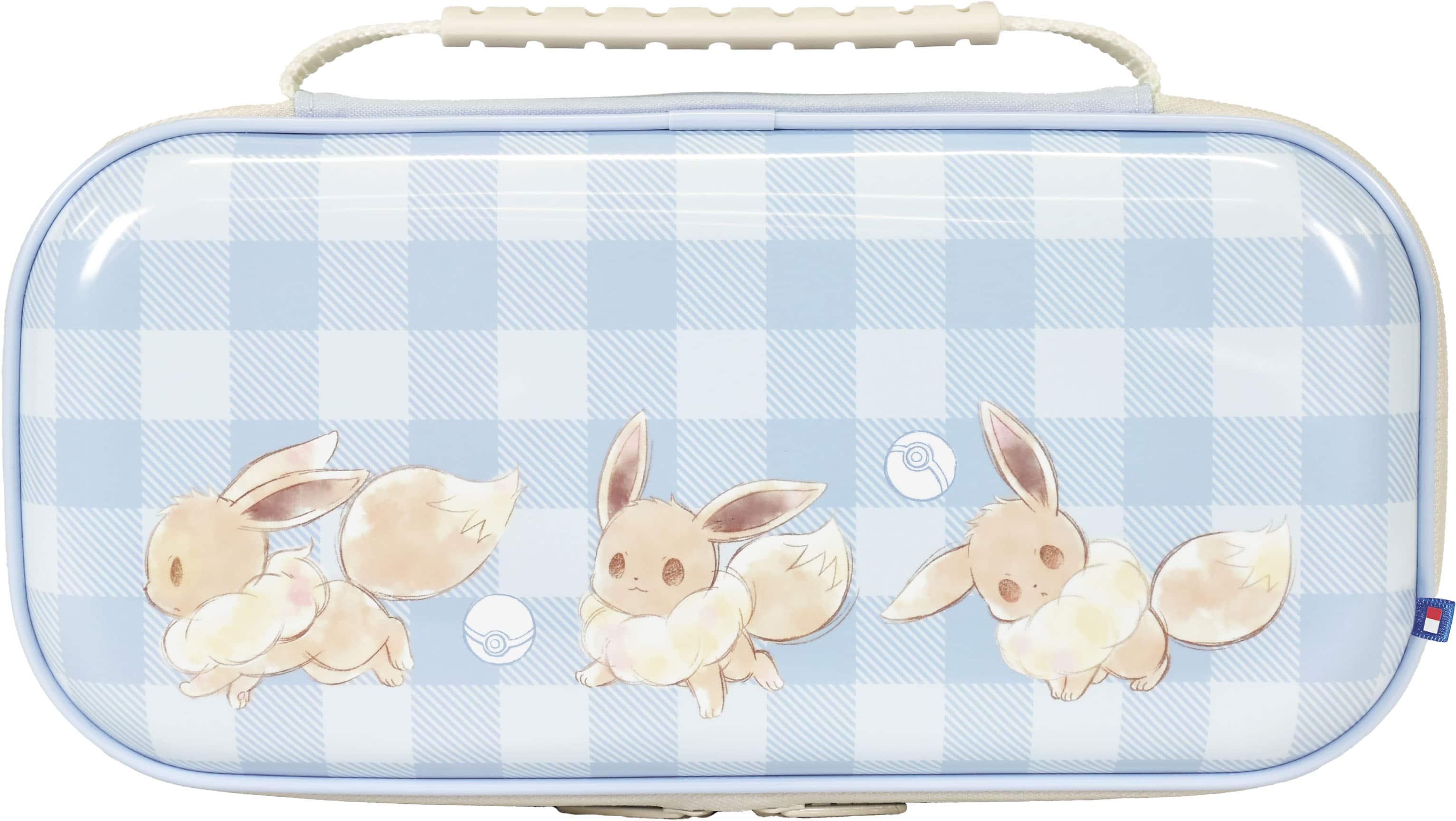Hori - Vault Case (Eevee Cottage Core) - Blue - Front_Zoom
