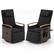 Alt View 9. Gymax - Gymax Set Of 2 Outdoor 360° Swivel Rattan Recliner Chair Patio Wicker Chaise Lounge Chair - Mix Brown, Black.