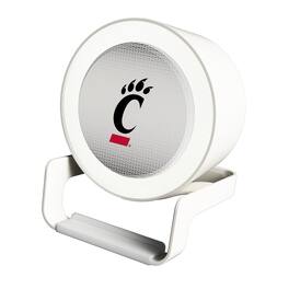 Keyscaper - Cincinnati Bearcats Linen Print Nightlight Charger & Bluetooth Speaker - White
