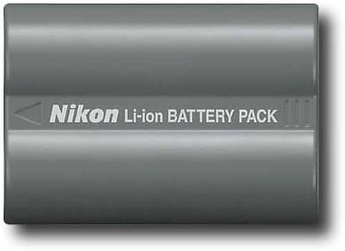 Front Standard. Nikon - Rechargeable Lithium-Ion Battery for Select Nikon Digital Cameras and Chargers.