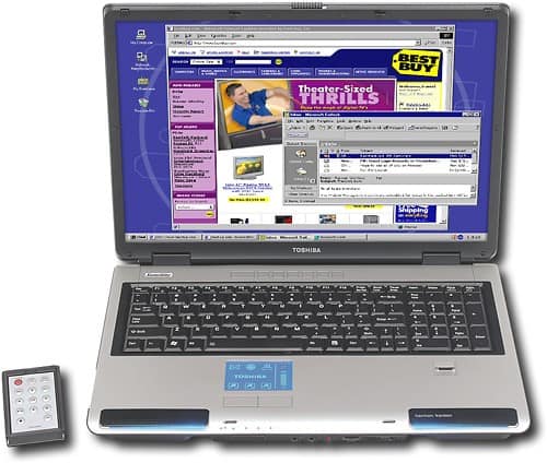 Front Standard. Toshiba - Satellite Notebook with Intel® Centrino® Duo.