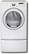 Front Standard. LG - 7.3 Cu. Ft. 9-Cycle Electric Dryer - White.