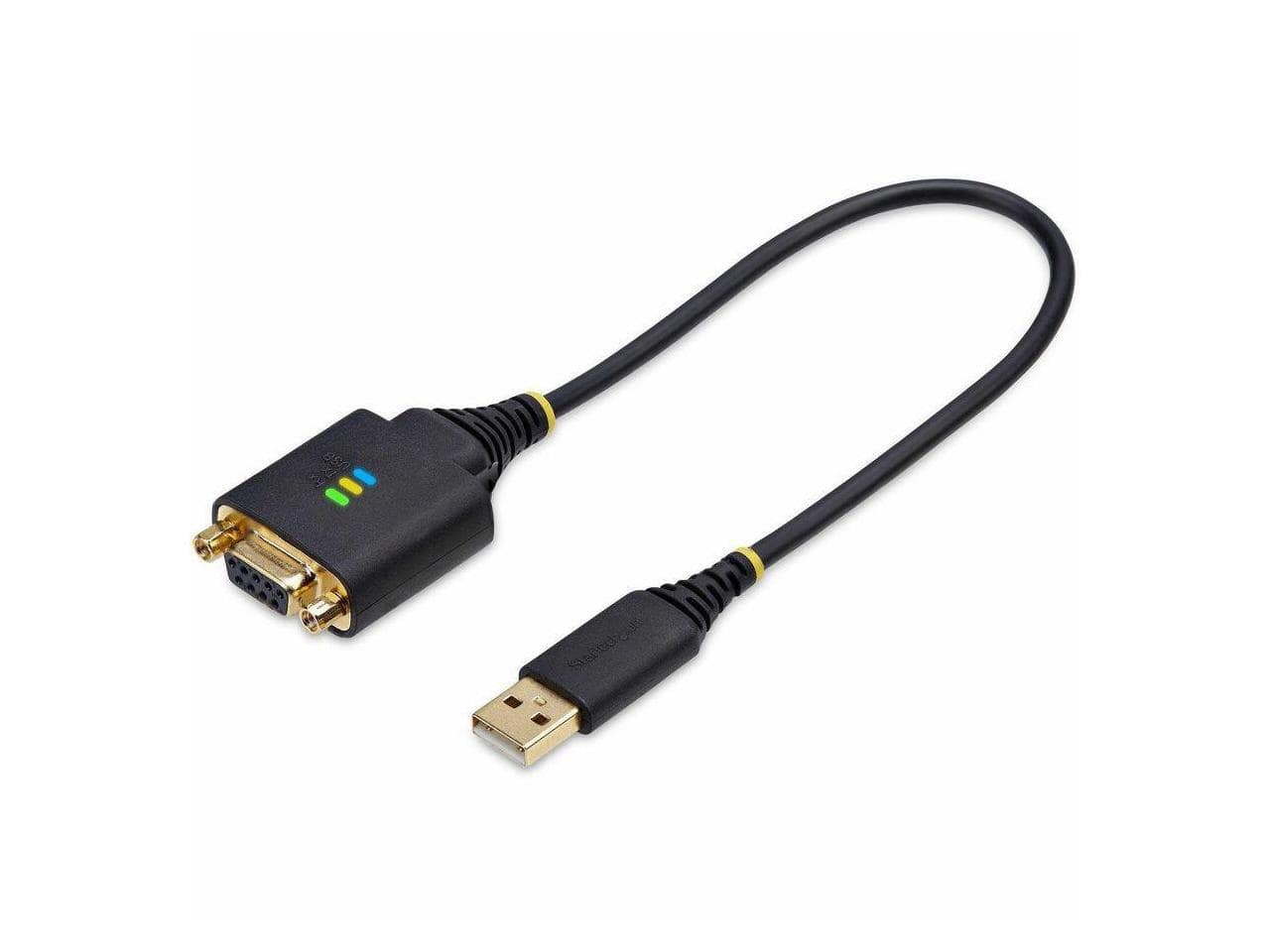 StarTech.com - StarTech 1ft (30cm) USB to Null Modem Serial Adapter Cable 1P1FFCN-USB-SERIAL