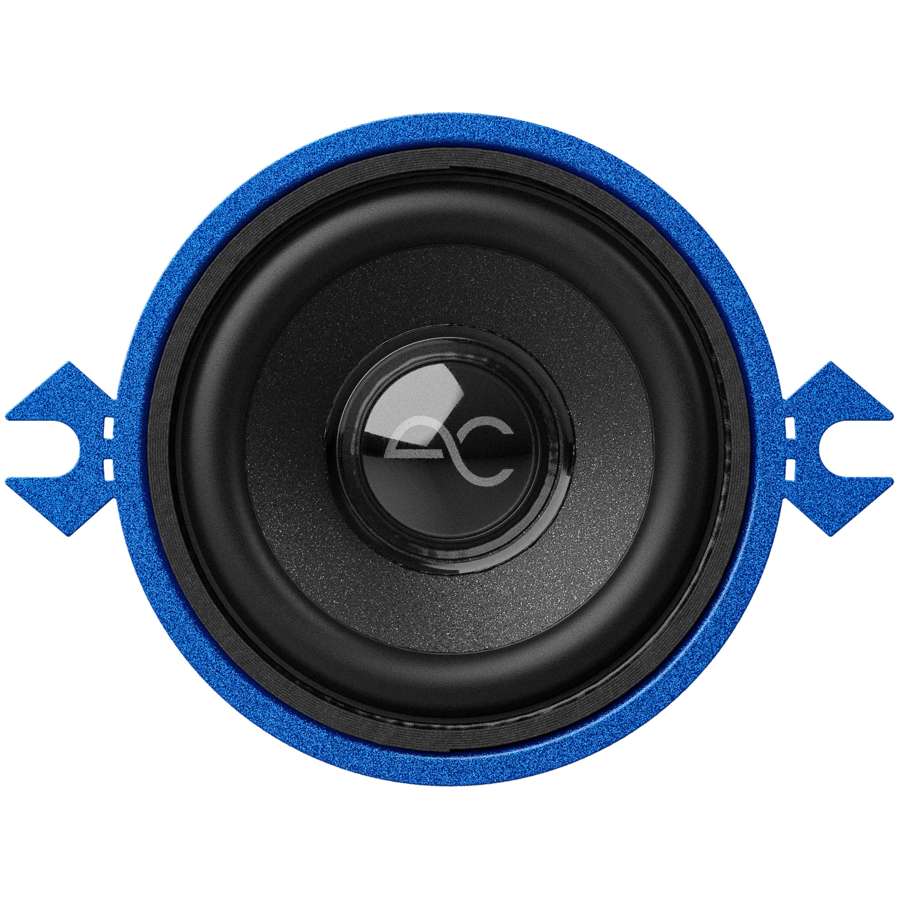Alt View 11. AudioControl - PNW Series 2.75” High-Fidelity Component Speakers (Pair) - Black/Blue.