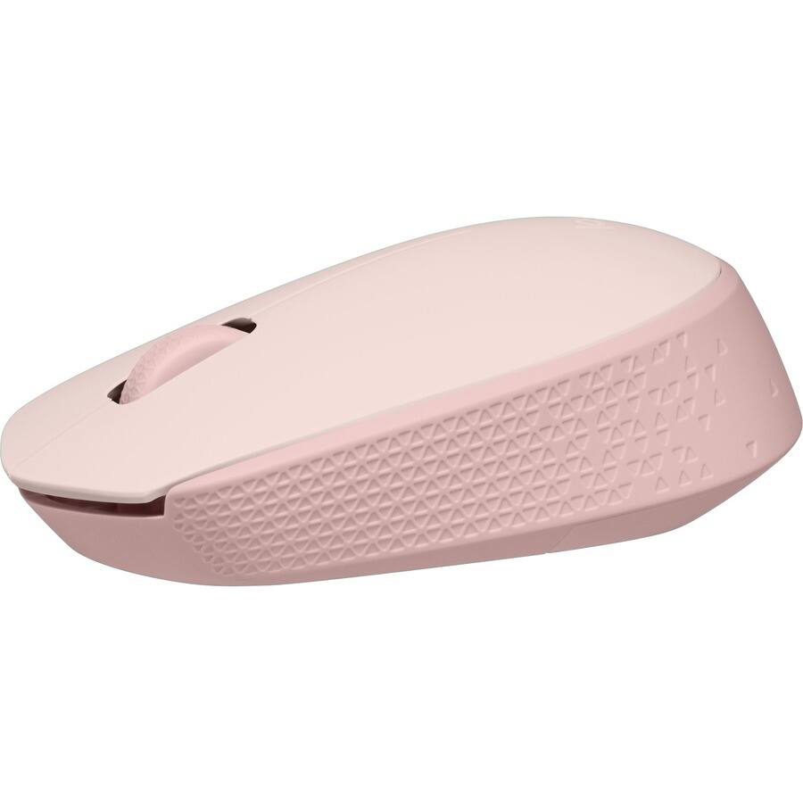 Alt View 5. Logitech - Logitech M170 Mouse - Optical - Wireless - Radio Frequency - 2.40 GHz - Rose - USB - Symmetrical - Rose.