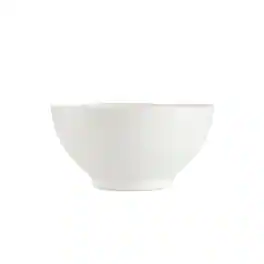 Fortessa - Vitraluxe Dinnerware Heirloom Rice Bowl, 5.75-Inch, Set of 4 - Linen