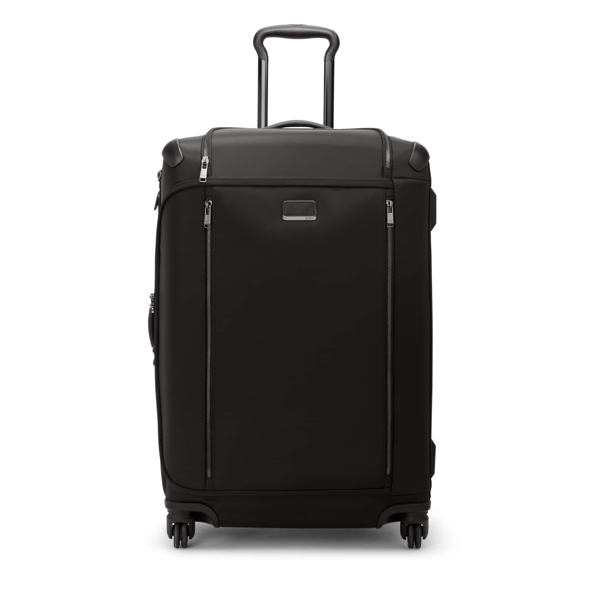 TUMI - Voyageur Travel Leger Short Trip 26" Expandable Packing Case Suitcase - Black with Gunmetal - Front_Zoom