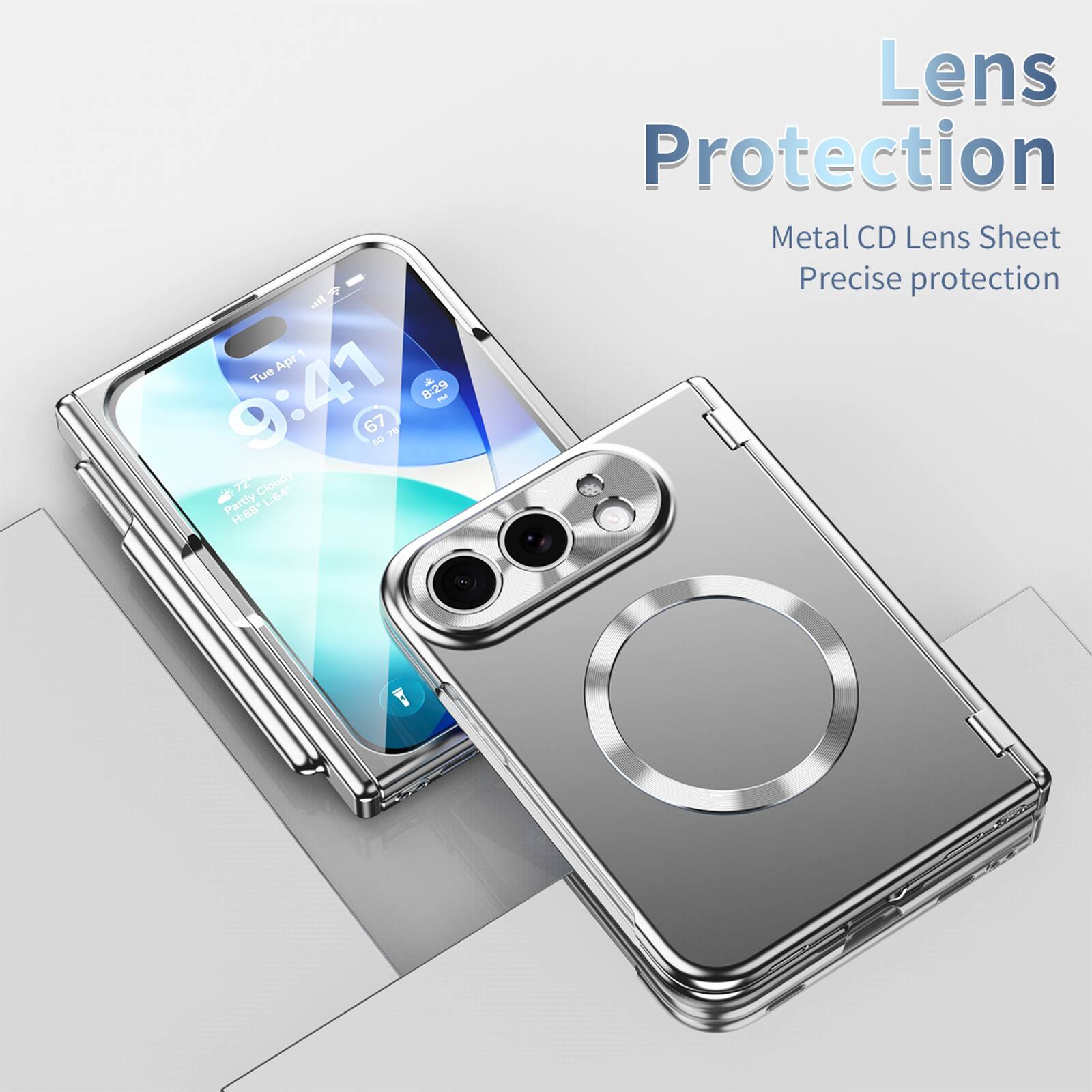Tue Apr 1 9:41 8:29 PM 67 78 50 Partly Cloudy L:64" H:88

Lens Protection Metal CD Lens Sheet Precise protection