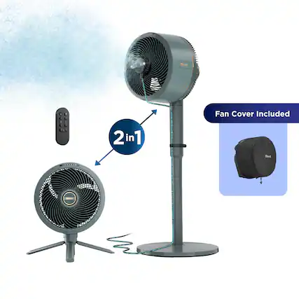 Fan Cover Included
2 in 1
Shark