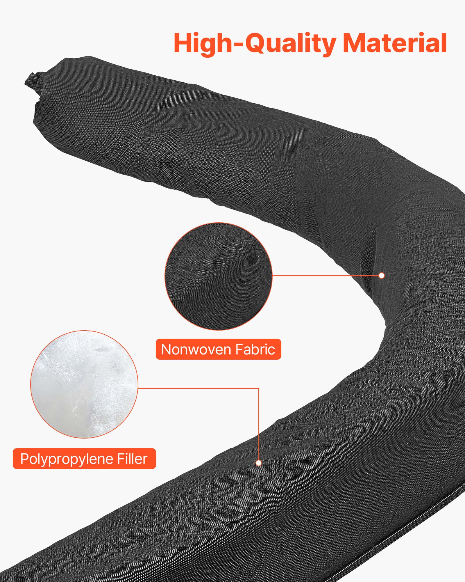 High-Quality Material  
Nonwoven Fabric  
Polypropylene Filler
