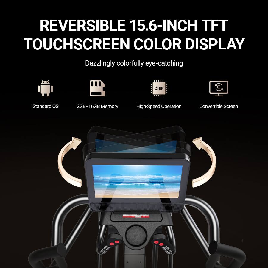 REVERSIBLE 15.6-INCH TFT TOUCHSCREEN COLOR DISPLAY

Dazzlingly colorfully eye-catching

- Standard OS
- 2GB+16GB Memory
- High-Speed Operation
- Convertible Screen