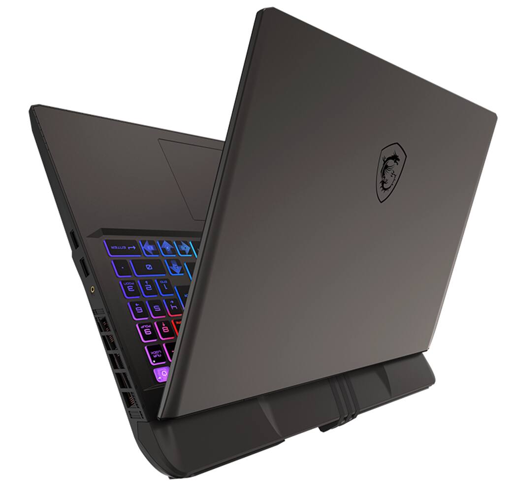 Alt View 5. MSI - MSI Vector A2XWHG-060US Cosmo Gray Gaming Laptop, Ultra 9- 275HX, 64GB, 2TB SSD, 16.0 , RTX 5070 Ti, Win 11 Pro - Cosmo Gray.