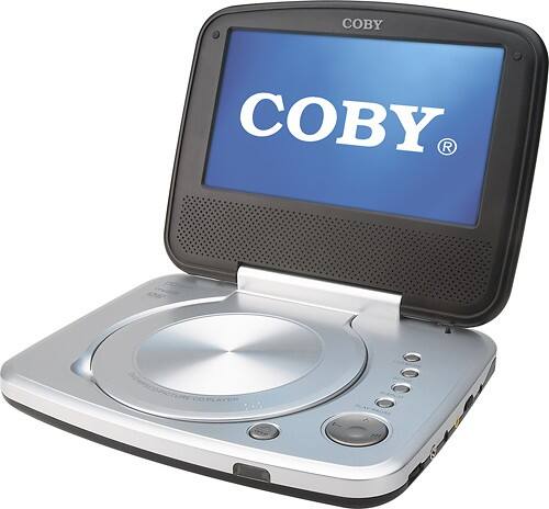 Best Buy Coby Portable Dvd Player With Mp3 Playback Jpeg Viewer Black Silver Tf Dvd7005