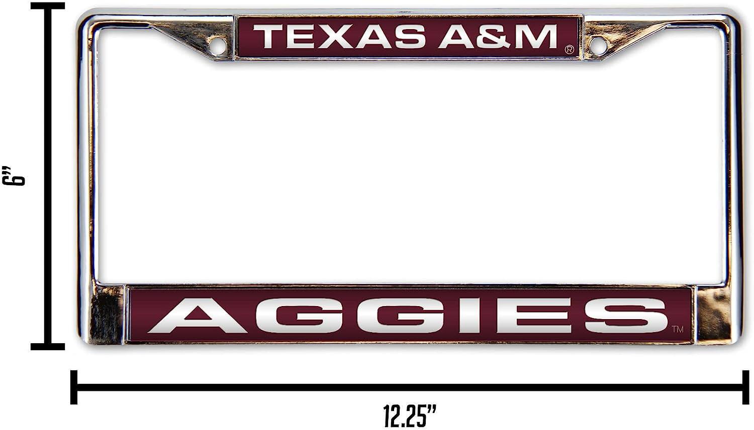 TEXAS A&M  
AGGIES  

6"  
12.25"