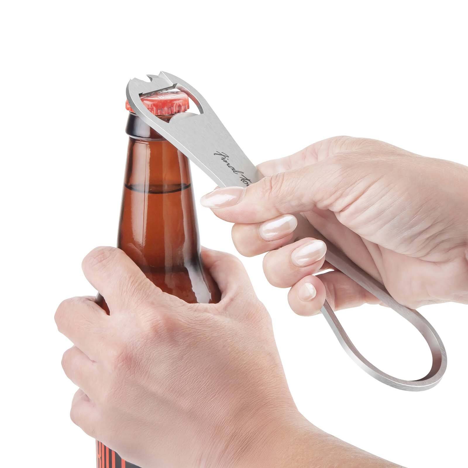 Alt View 6. Final Touch - Speed Bottle Opener - Stainless Steel.