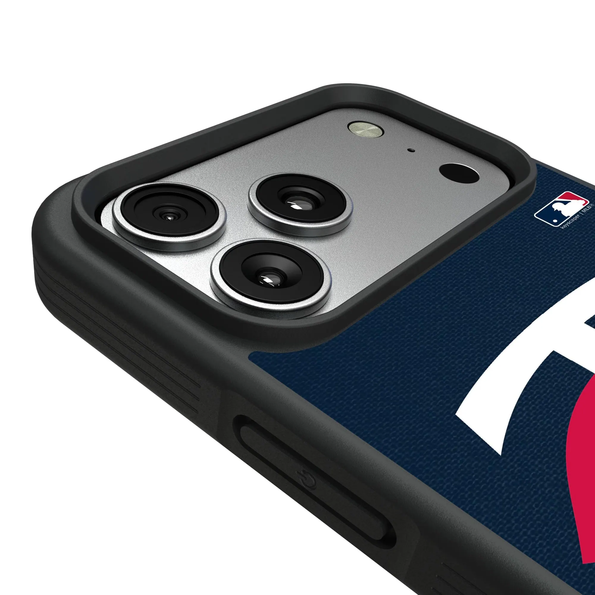 Alt View 2. Keyscaper - Personalized Bump Case with 8.2ft Drop Protection - 16 Plus - Multicolor.