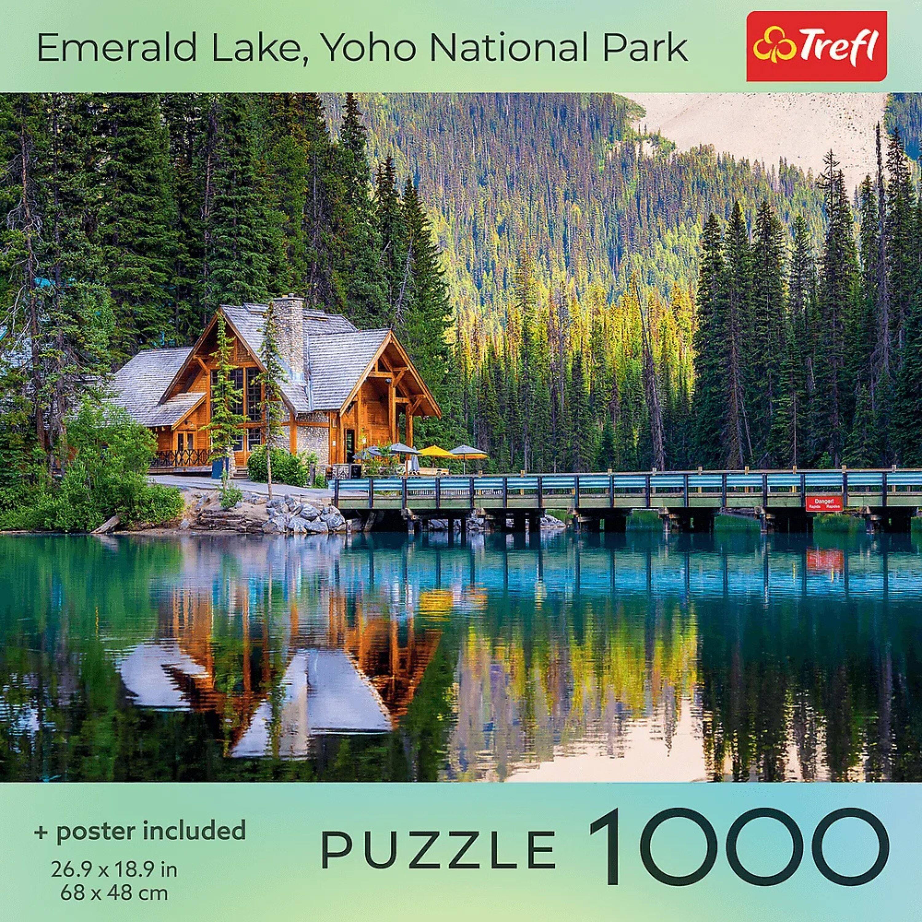 Emerald Lake, Yoho National Park

+ poster included

26.9 x 18.9 in  
68 x 48 cm

PUZZLE 1000

Trefl