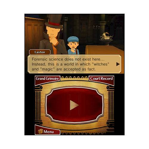 El Profesor Layton vs. Phoenix Wright: Ace Attorney Nintendo 3DS