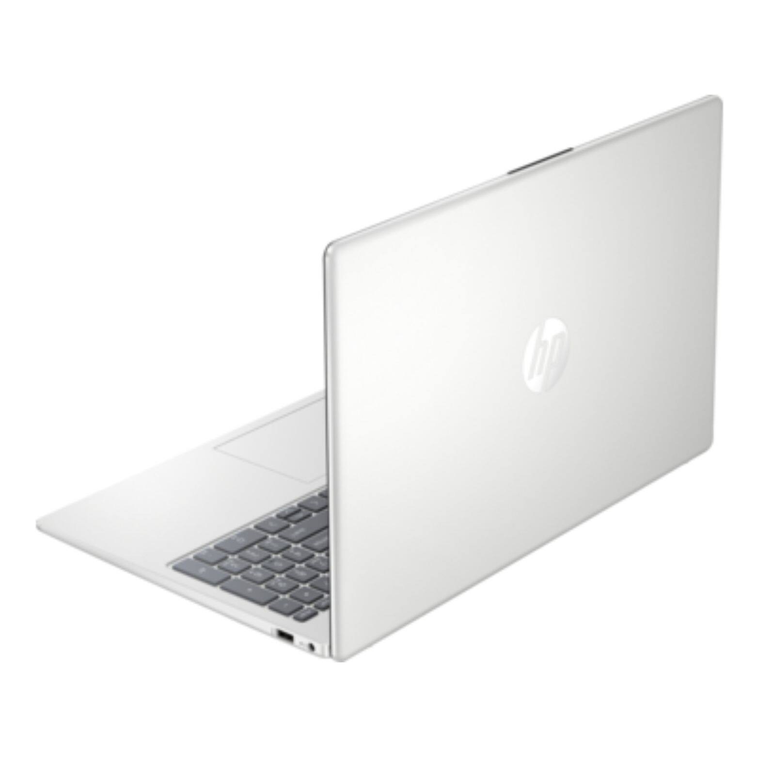 Alt View 3. HP - 15-fc0353nr 15.6" Touchscreen AMD Ryzen 3 7320U 2.4 GHz 8 GB 256 GB SSD AMD Radeon Graphics Windows 11 Home Laptop - Silver.