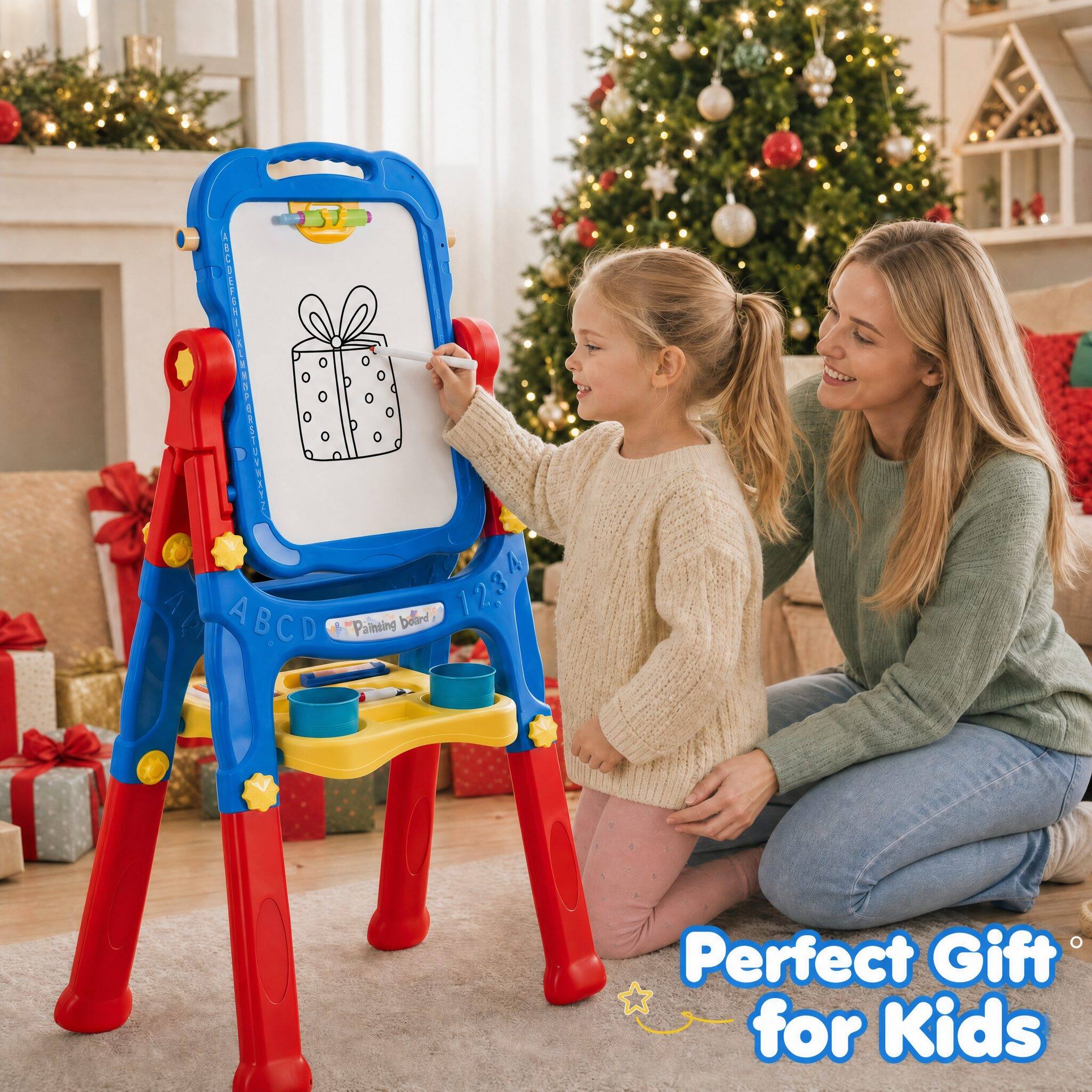TV / ZAKENCISEOJOMETATIKS430OLY ABCD beford 1234 Painting board  
Perfect Gift for Kids