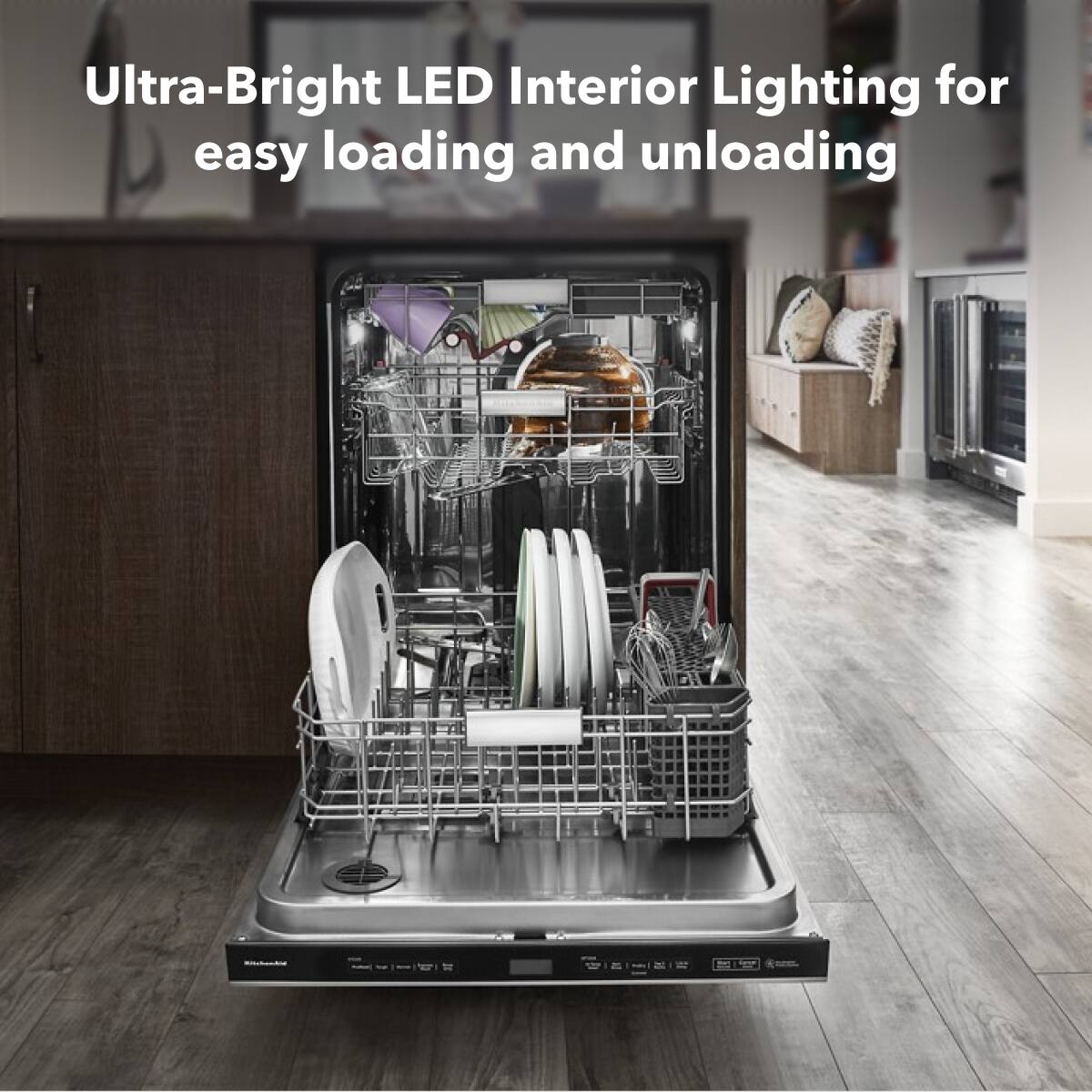 Ultra-Bright LED Interior Lighting for easy loading and unloading