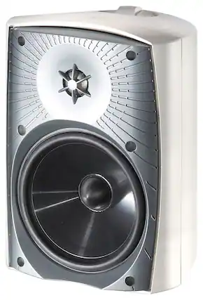 Front. MartinLogan - Installer Series ML-65AW, 2-Way Outdoor Speaker with 6.5” Bass Driver (Pair - White.