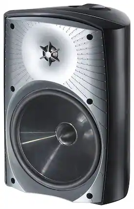 Front. MartinLogan - Installer Series ML-75AW, 2-Way Outdoor Speaker with 7.5” Bass Driver (Pair - Black.