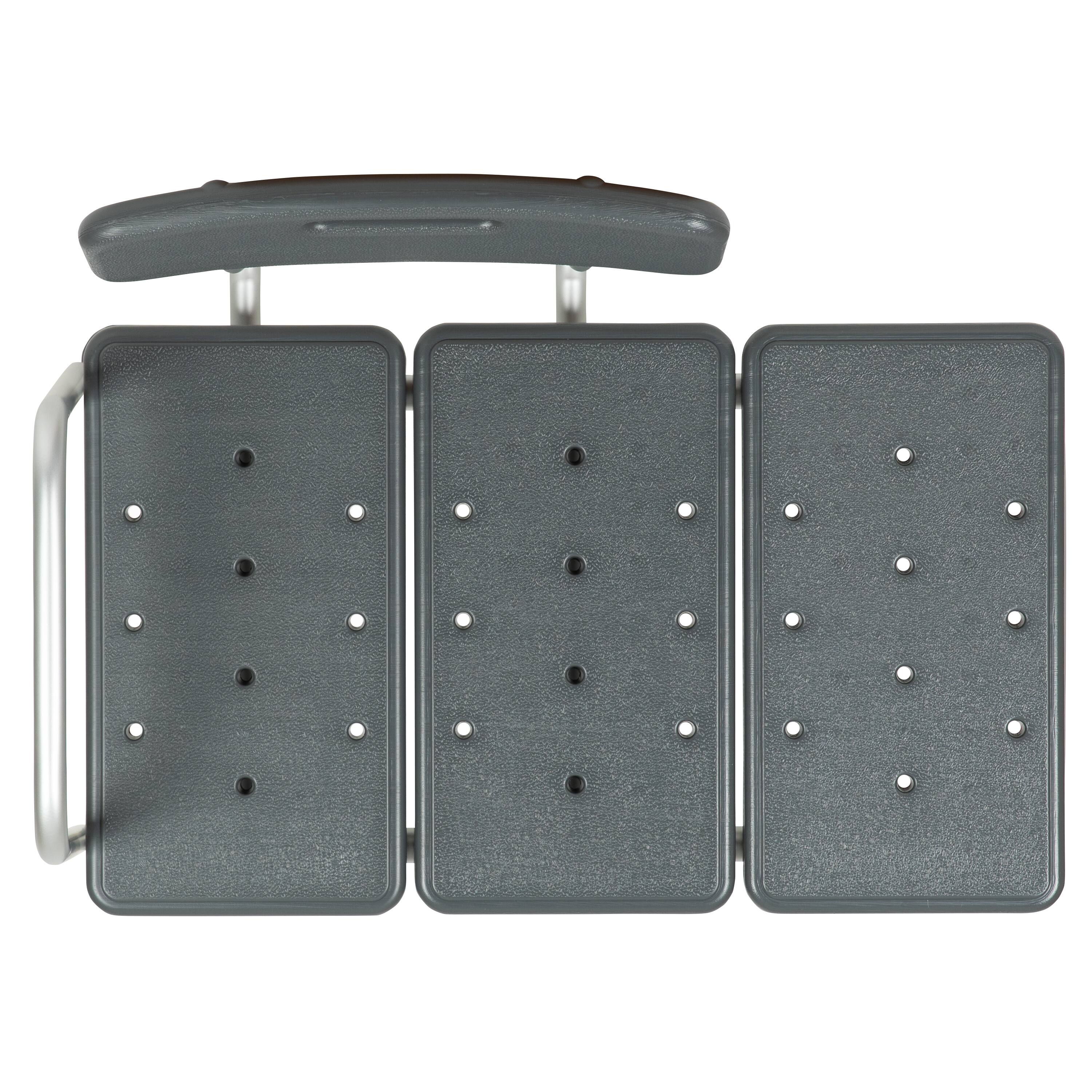 Alt View 10. Emma + Oliver - 300 Lb. Capacity Adjustable Bath & Shower Medical Transfer Bench - Gray.
