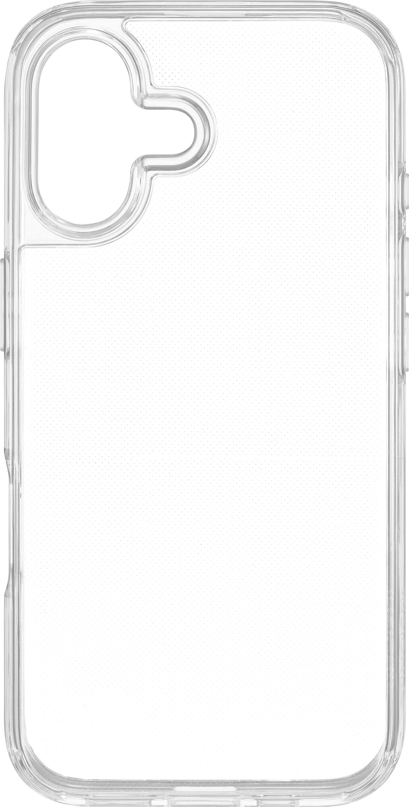 Alt View 15. Insignia™ - Hard-Shell Case for iPhone 16 - Clear.