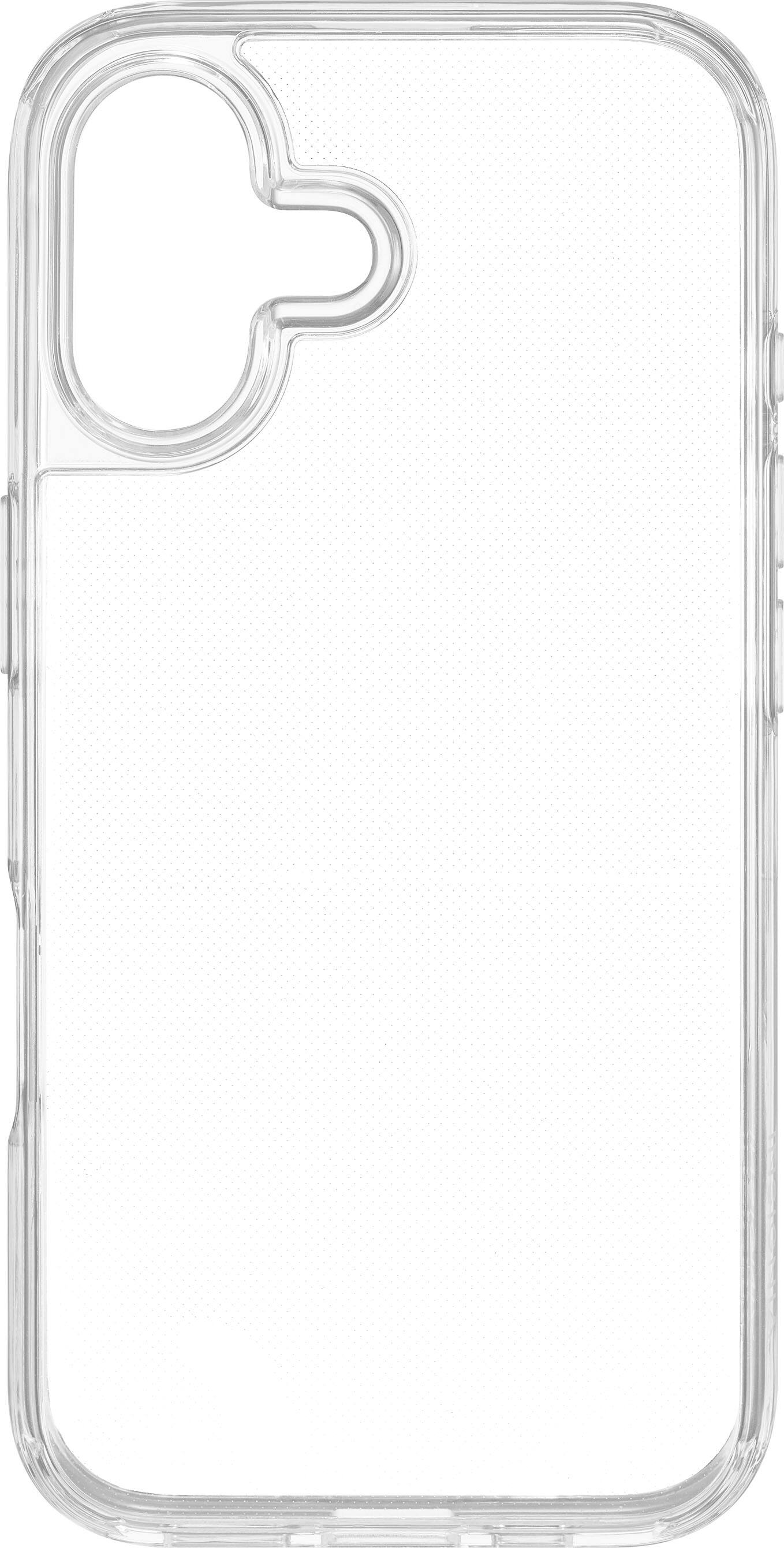 Alt View 15. Insignia™ - Hard-Shell Case for iPhone 16 - Clear.