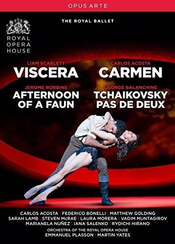 Front. Carmen - Viscera Afternoon of a Faun - Tchaikovsky   - DVD.