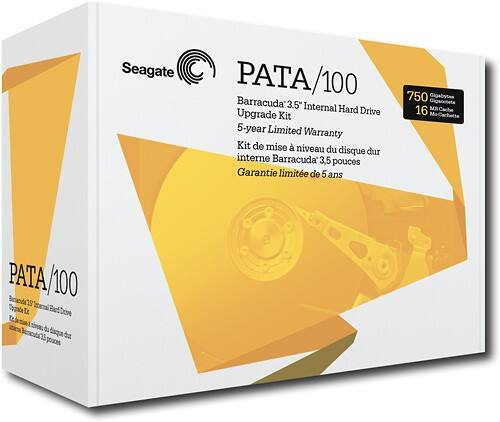 Angle Standard. Seagate - 750GB Internal Hard Drive.
