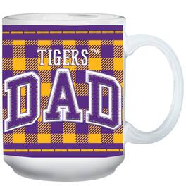 The Memory Company - LSU Tigers 15oz. Buffalo Plaid Father's Day Mug - Multicolor