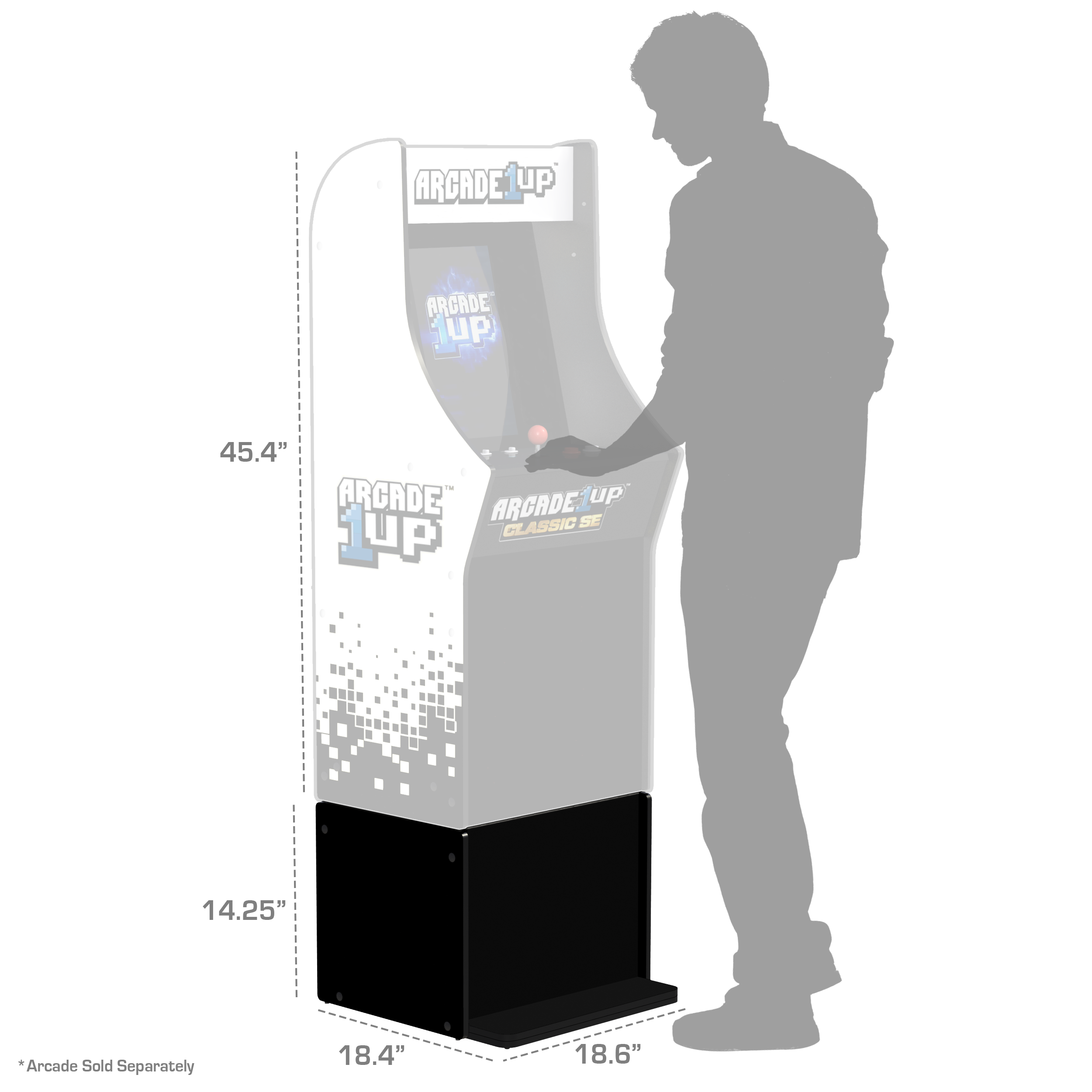 ARCADE UP  
ARCADE UP  
ARCADE UP  
CLASSIC SE  

*Arcade Sold Separately