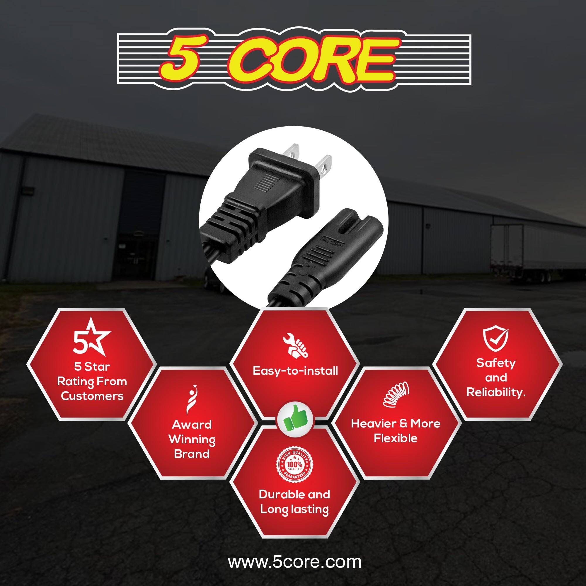 5 CORE

5 Star Rating From Customers
Easy-to-install
Safety and Reliability
Award Winning Brand
Heavier & More Flexible
Durable and Long lasting

www.5core.com