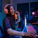 Alt View 6. JLab - Nightfall Wireless Bluetooth Gaming Over the Ear Headset - Pink.