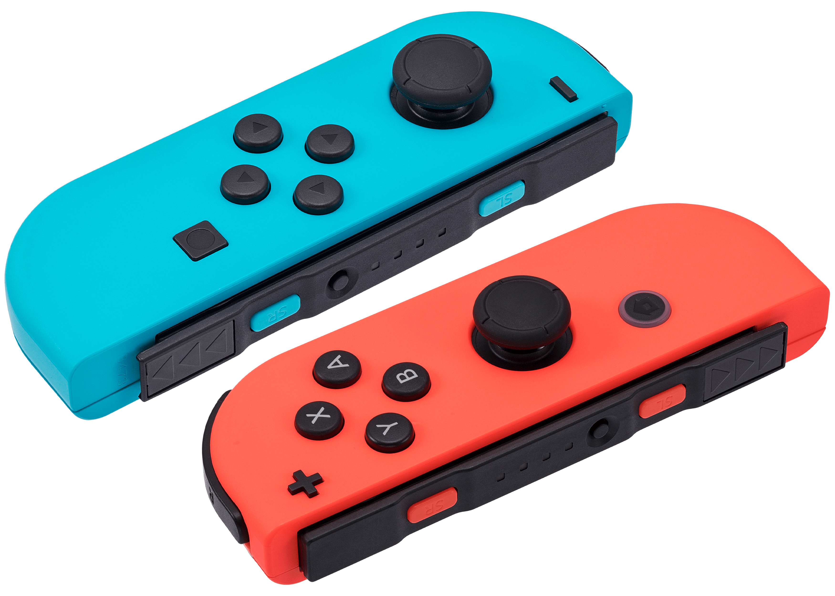 ®︎のジョイコン屋 Joy-Con(L) ネオンパープル／(R) ネオンオレンジ HAC-A-JAQAA | ヤマダ