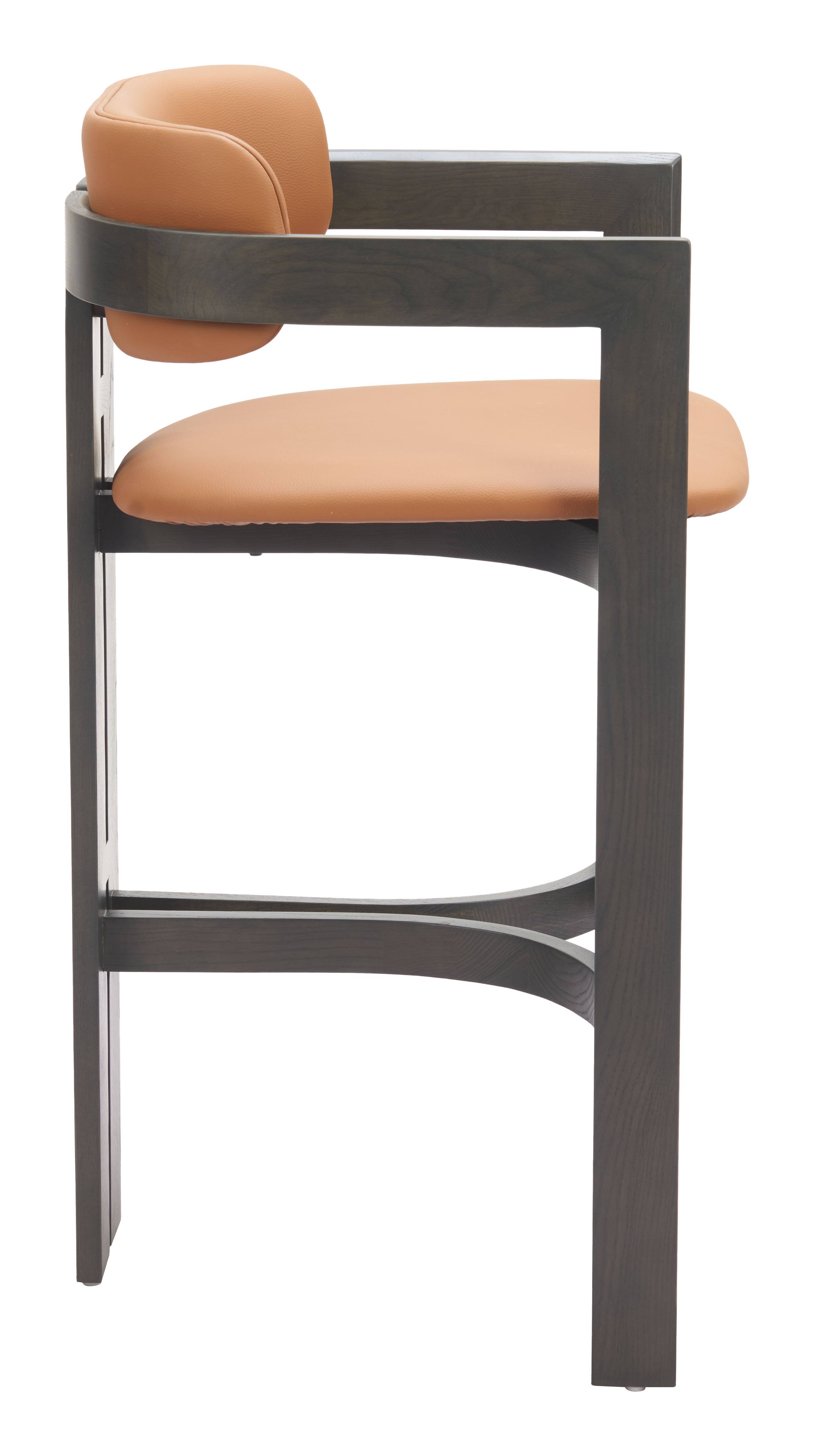 Back. Hivvago - Shaili Barstool Brown - Brown.