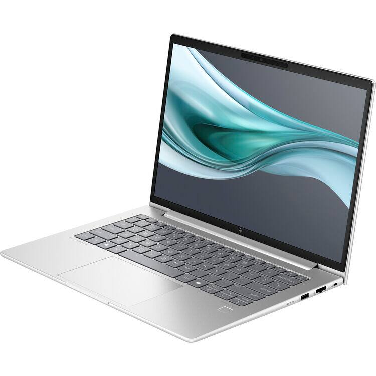 Alt View 2. HP - EliteBook 640 G11 14" WUXGA IPS Intel Core Ultra 7 165U 1.7 GHz up to 4.9 GHz 16GB DDR5 512GB SSD Windows 11 Pro - Silver.
