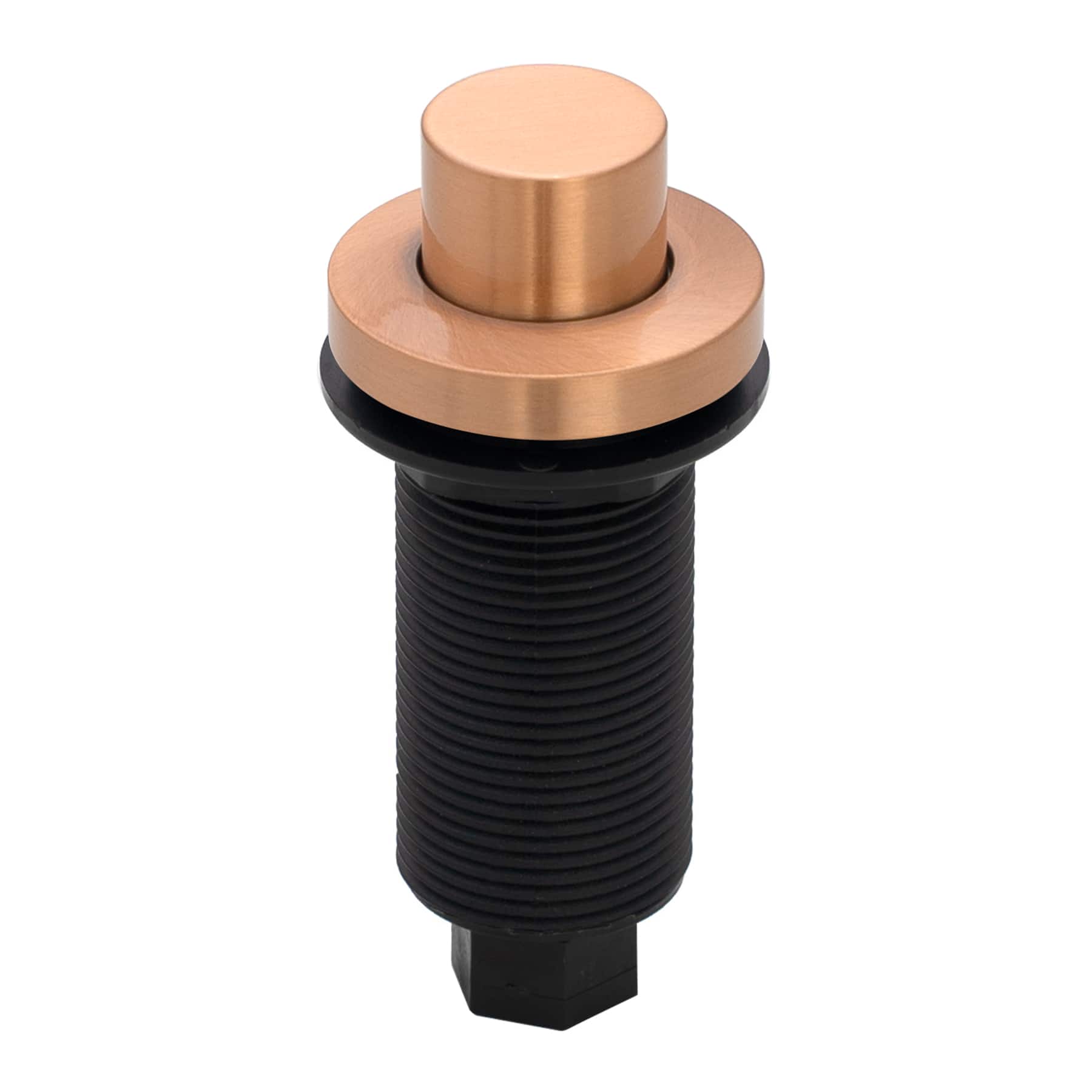 Akicon - Brass Air Switch Kit for Garbage Disposal with Sink Top On/Off Push Button - Copper