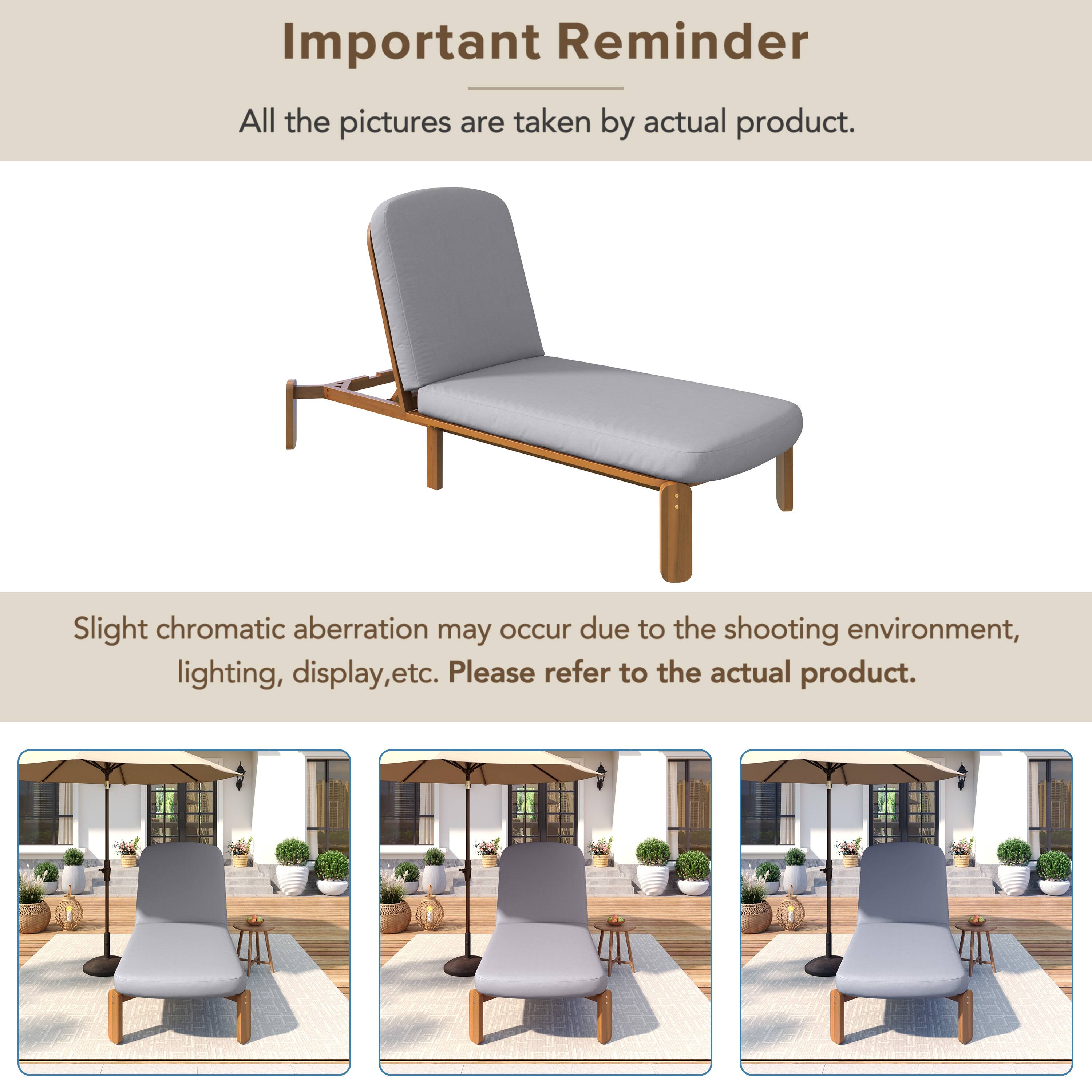 Important Reminder

All the pictures are taken by actual product.

Slight chromatic aberration may occur due to the shooting environment, lighting, display, etc. Please refer to the actual product.