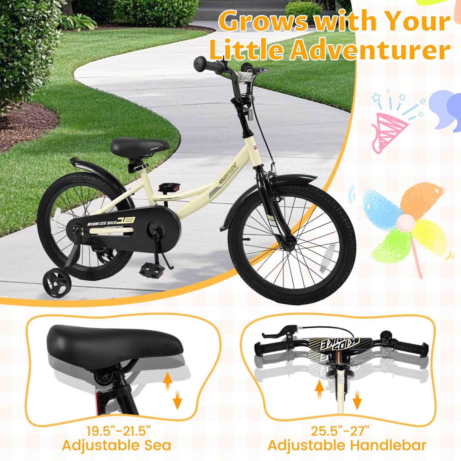 Grows with Your Little Adventurer

CRN15GAN EERLOS EXE 8 IDiKE EX

19.5"–21.5" Adjustable Seat

25.5"–27" Adjustable Handlebar