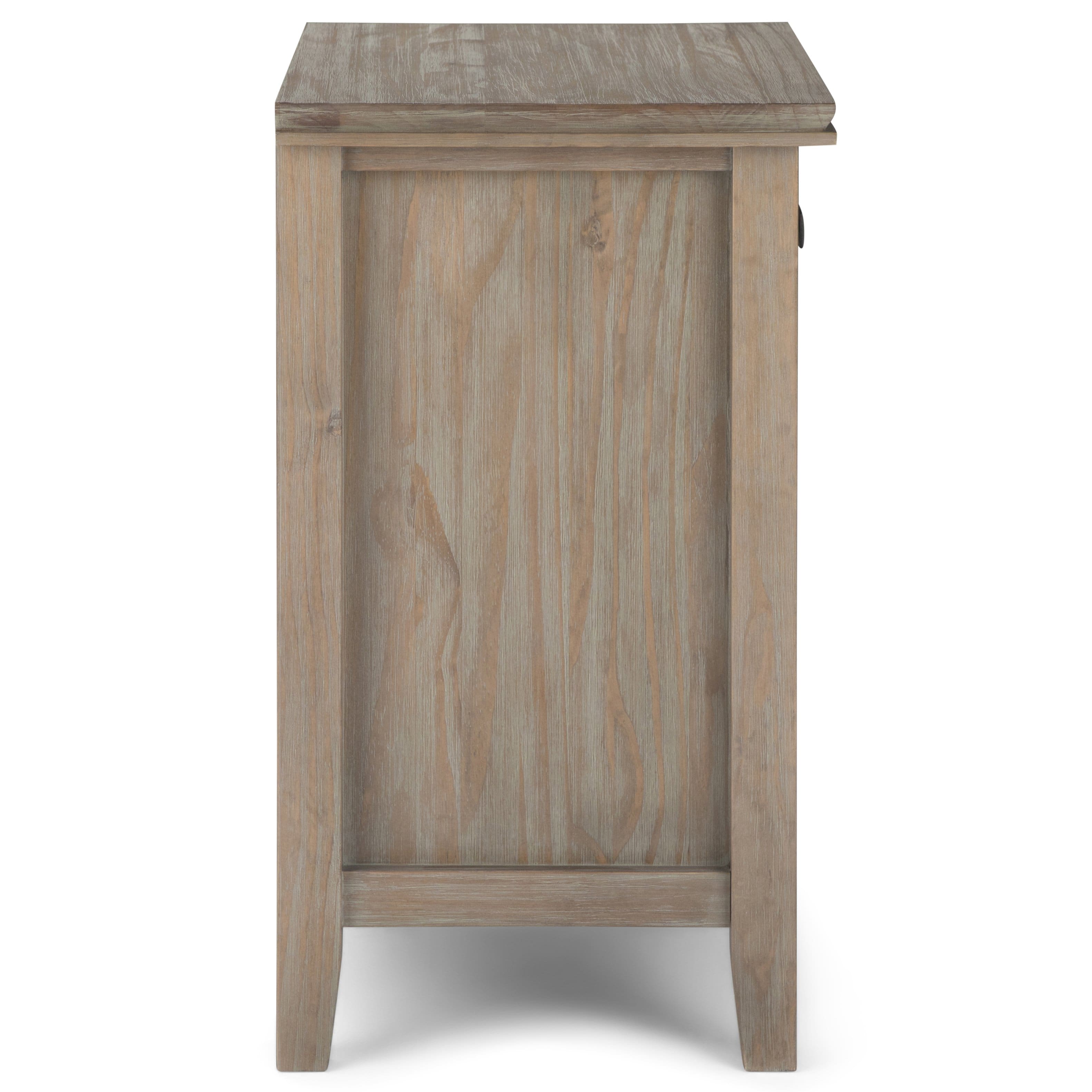 Alt View 18. Simpli Home - Artisan Bedside Table - Distressed Grey.