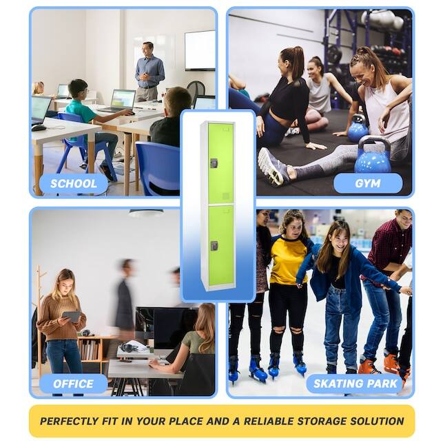 PERFECTLY FIT IN YOUR PLACE AND A RELIABLE STORAGE SOLUTION

SCHOOL
GYM
OFFICE
SKATING PARK